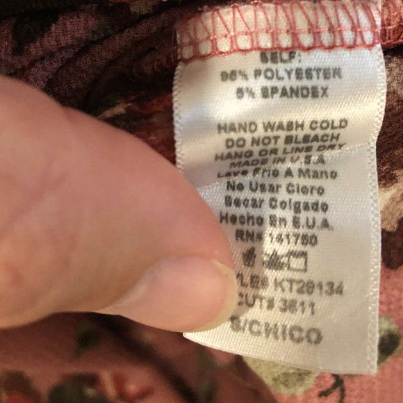 Orange Creek Floral Blouse - Picture 4 of 4